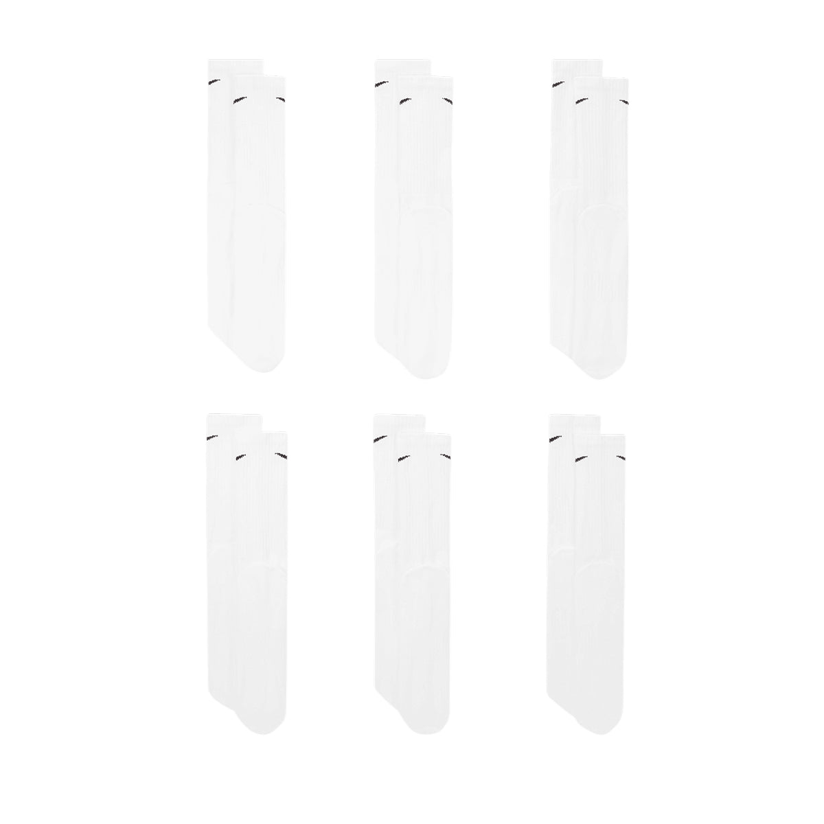NIKE EVERYDAY CUSHIONED - WHITE/BLACK