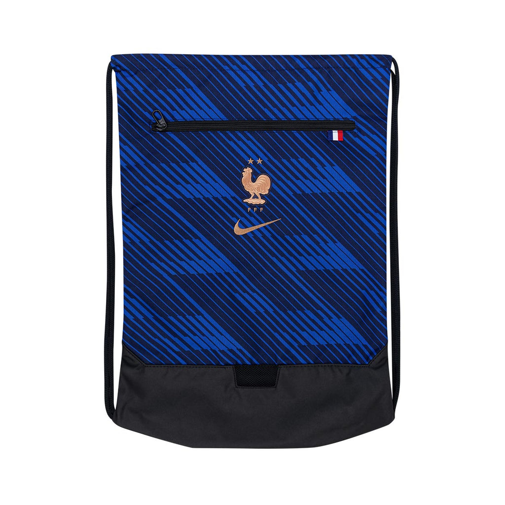NIKE FRANCE 2026 ACADEMY GYMSACK AOP - BLACKENED BLUE