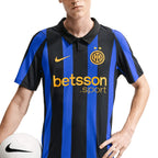 NIKE INTER MILAN 2026/2027 HOME PLAYER JERSEY - LYON BLUE/BLACK/UNIVERSITY GOLD