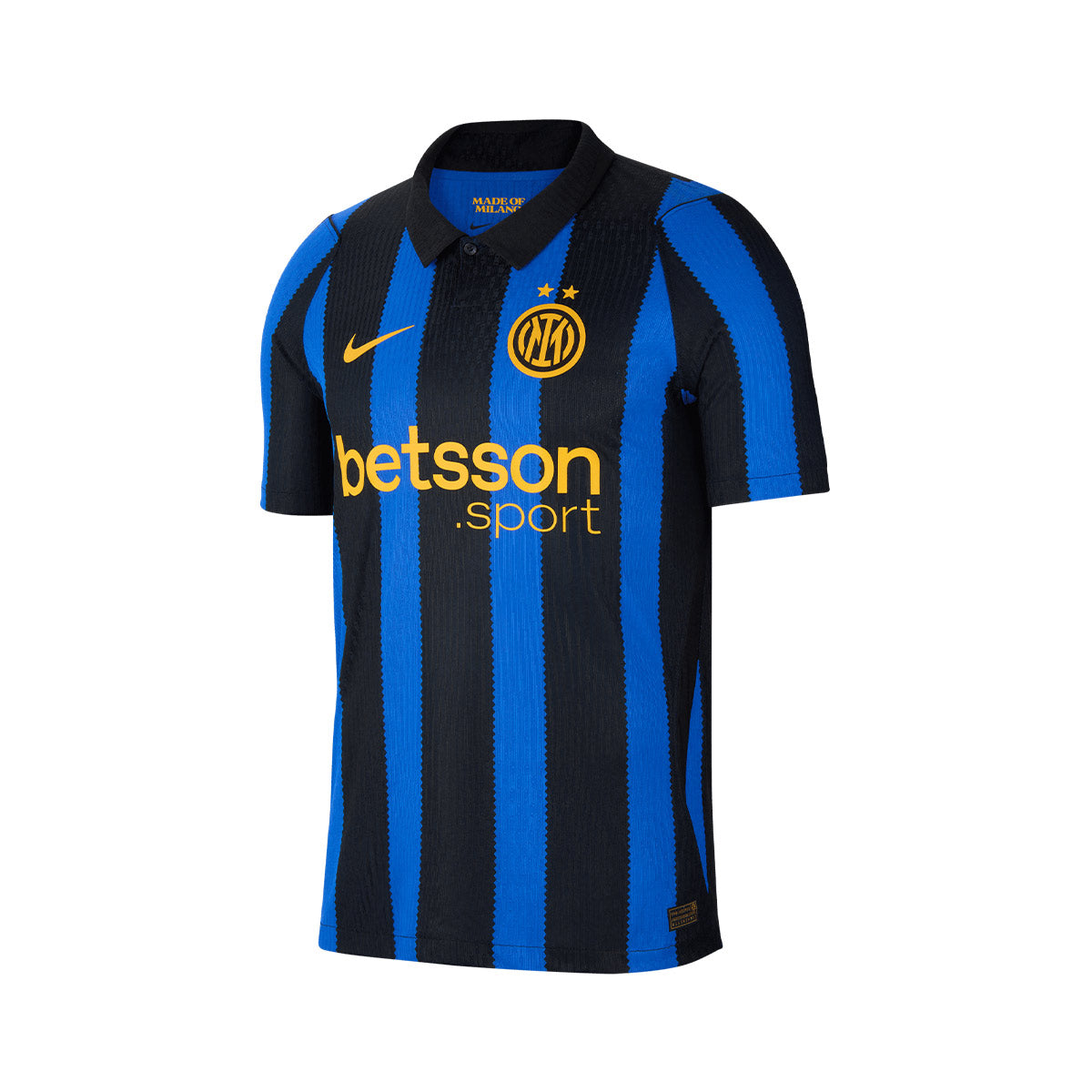 NIKE INTER MILAN 2026/2027 HOME PLAYER JERSEY - LYON BLUE/BLACK/UNIVERSITY GOLD