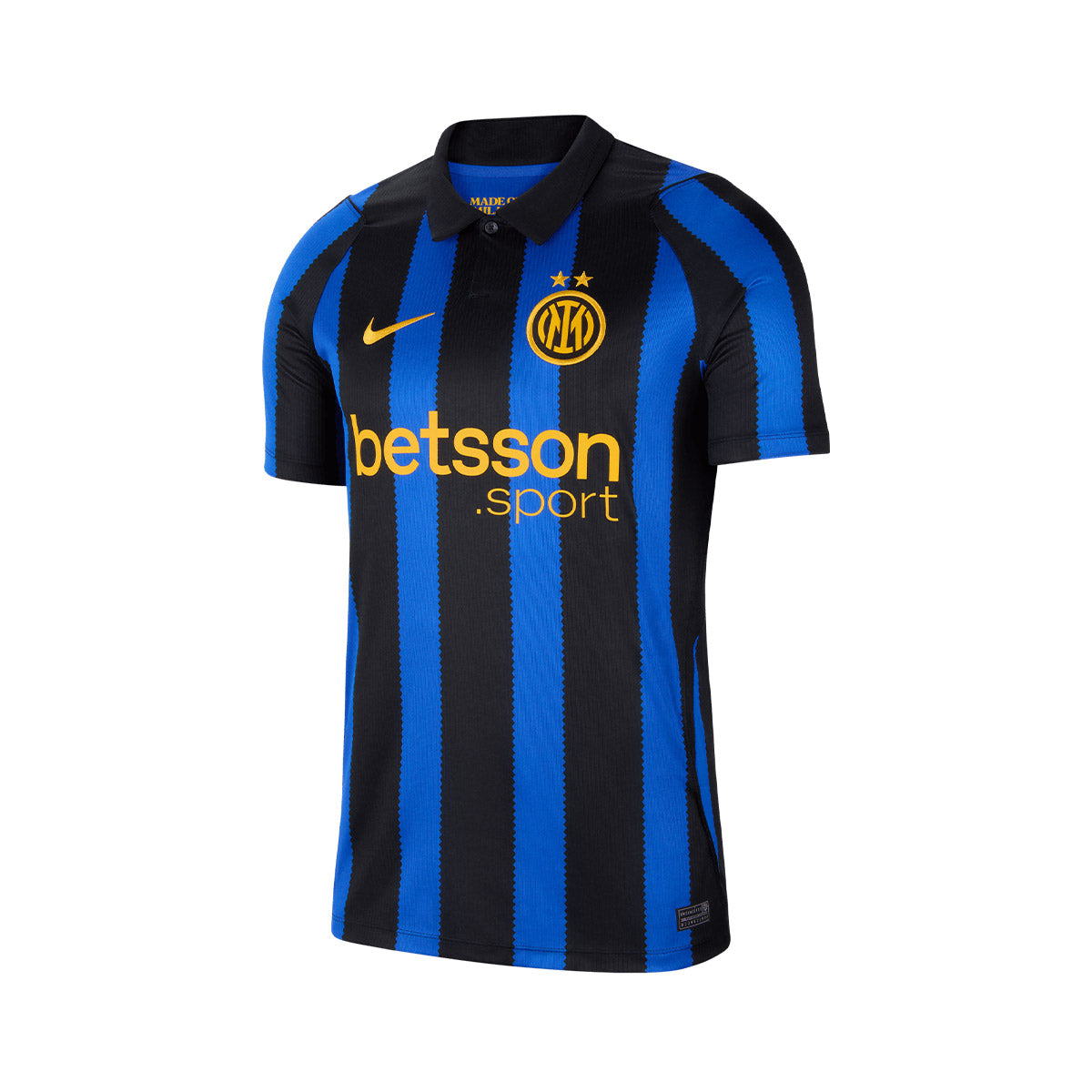 NIKE INTER MILAN 2026/2027 HOME REPLICA JERSEY - LYON BLUE/BLACK/UNIVERSITY GOLD