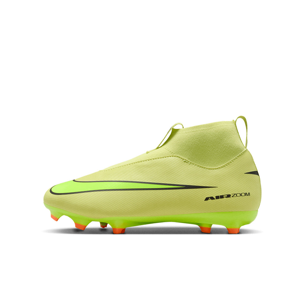 NIKE JR MERCURIAL SUPERFLY 10 ACADEMY FG/MG - LIMELIGHT/VOLT/HYPER CRIMSON