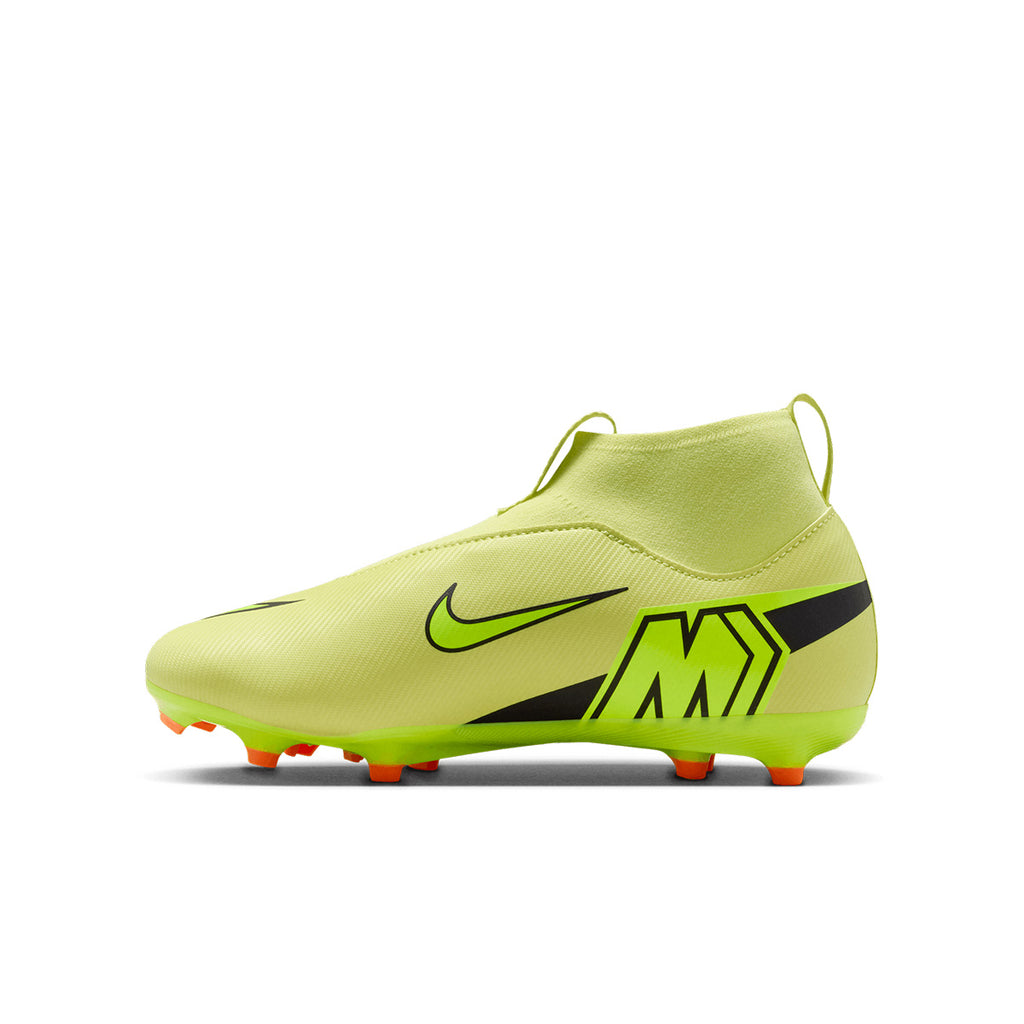NIKE JR MERCURIAL SUPERFLY 10 ACADEMY FG/MG - LIMELIGHT/VOLT/HYPER CRIMSON