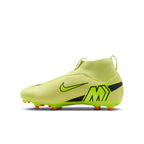 NIKE JR MERCURIAL SUPERFLY 10 ACADEMY FG/MG - LIMELIGHT/VOLT/HYPER CRIMSON