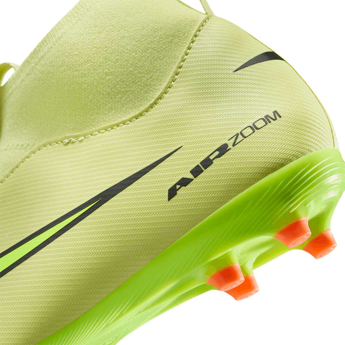 NIKE JR MERCURIAL SUPERFLY 10 ACADEMY FG/MG - LIMELIGHT/VOLT/HYPER CRIMSON