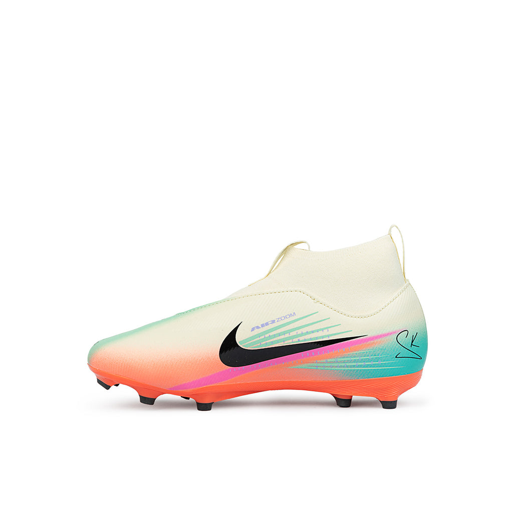 NIKE JR MERCURIAL SUPERFLY 10 ACADEMY SAM KERR FG/MG - PALE IVORY/BLACK