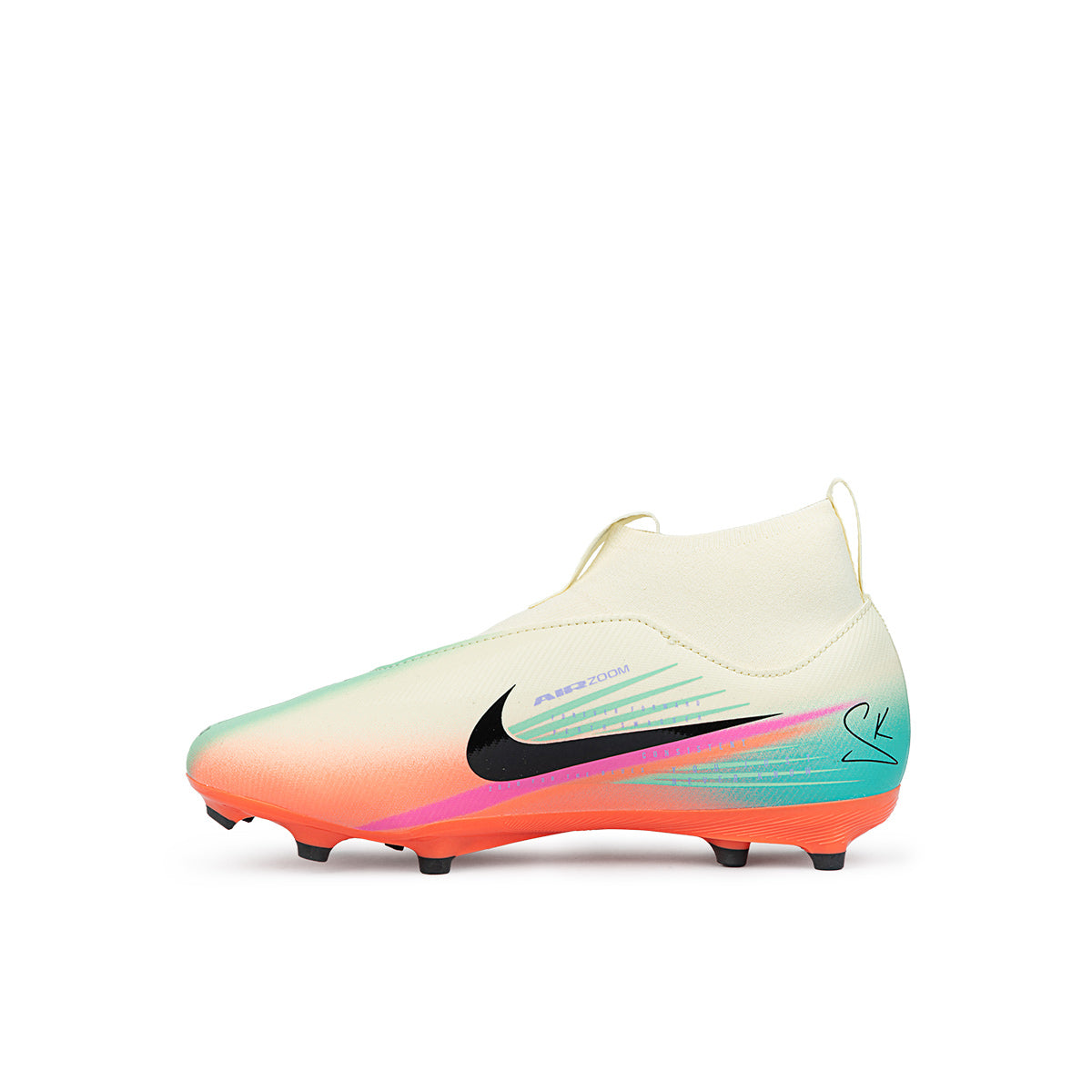 NIKE JR MERCURIAL SUPERFLY 10 ACADEMY SAM KERR FG/MG - PALE IVORY/BLACK