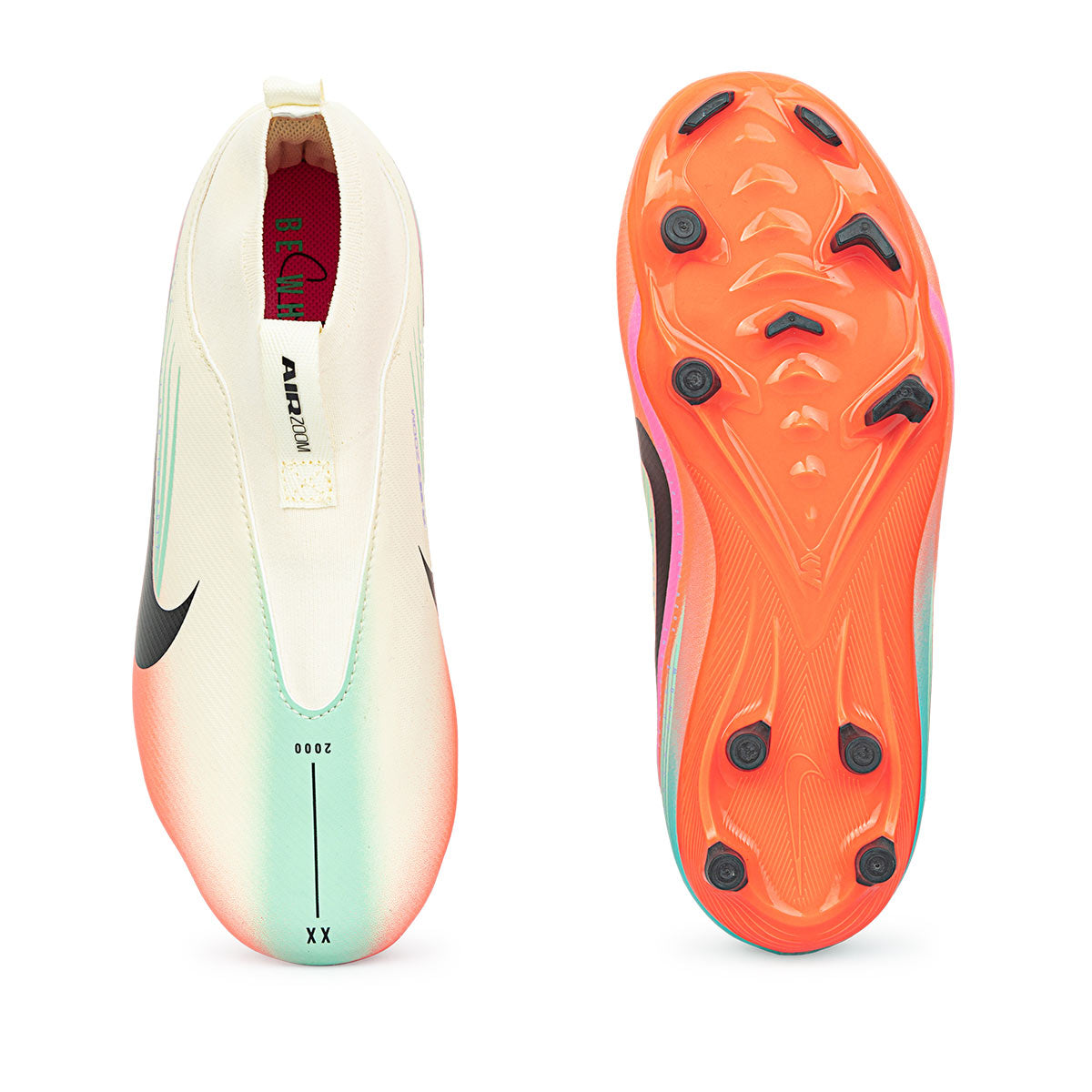 NIKE JR MERCURIAL SUPERFLY 10 ACADEMY SAM KERR FG/MG - PALE IVORY/BLACK
