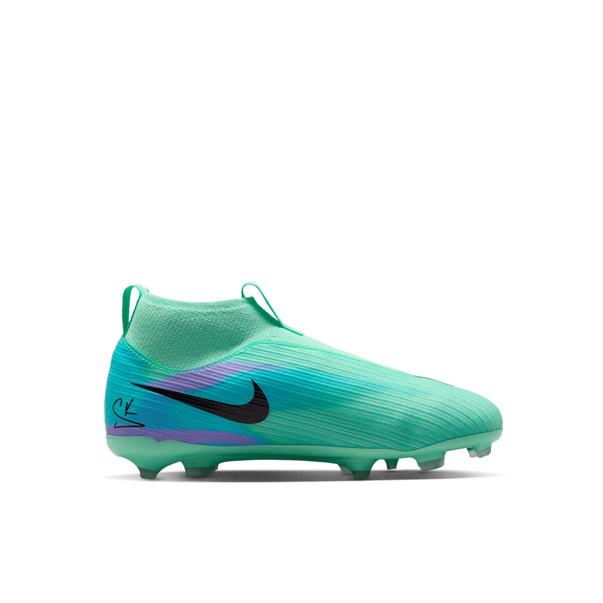 NIKE JR MERCURIAL SUPERFLY 11 ACADEMY SAM KERR FG/MG - GREEN GLOW/BLACK