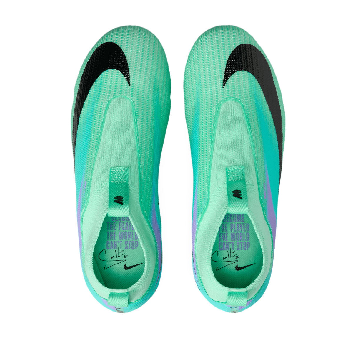NIKE JR MERCURIAL SUPERFLY 11 ACADEMY SAM KERR FG/MG - GREEN GLOW/BLACK