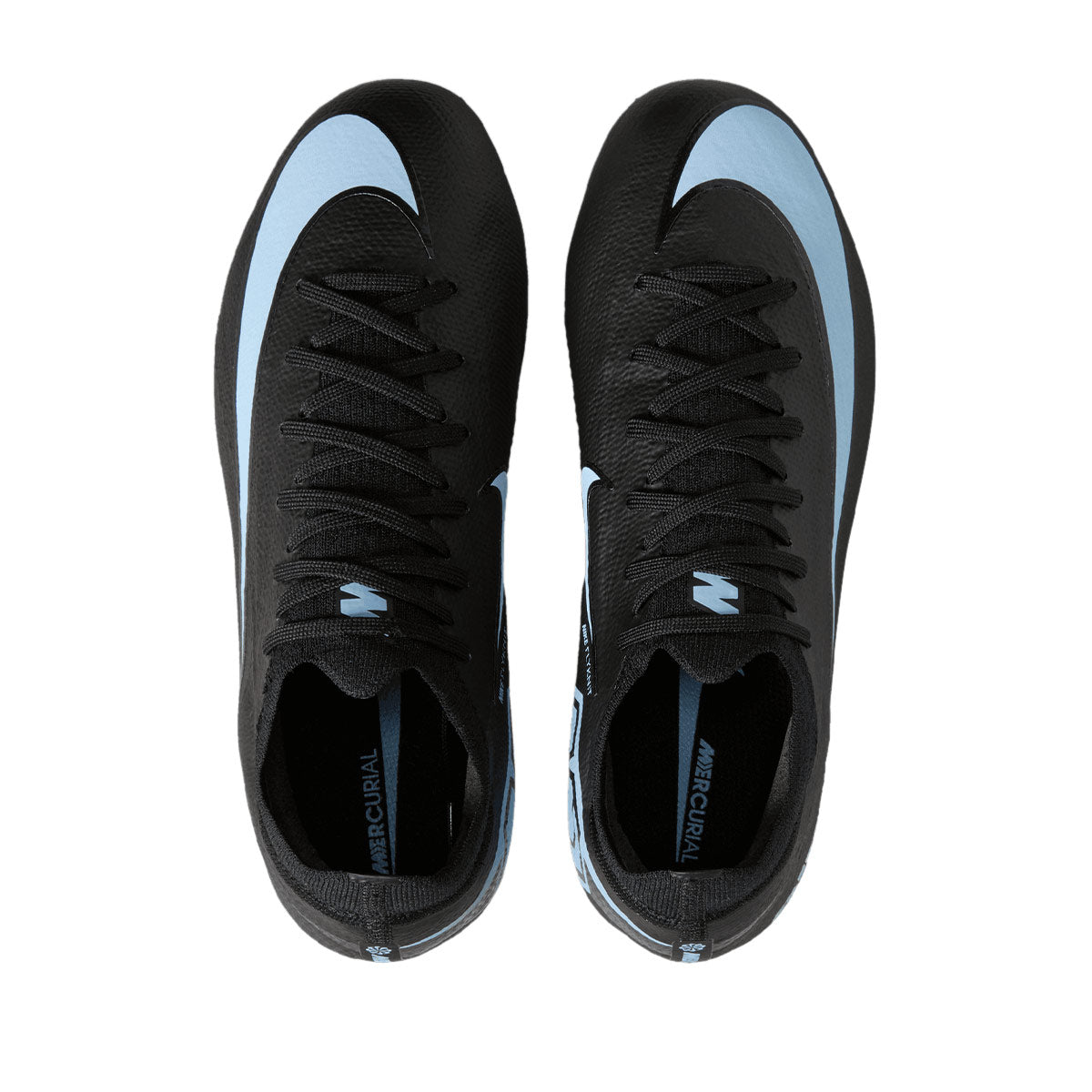 NIKE JR MERCURIAL VAPOR 16 PRO FG - BLACK/ICE BLUE