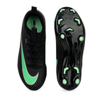 NIKE JR MERCURIAL VAPOR 17 ACADEMY FG/MG - BLACK/ILLUSION GREEN/BLACK