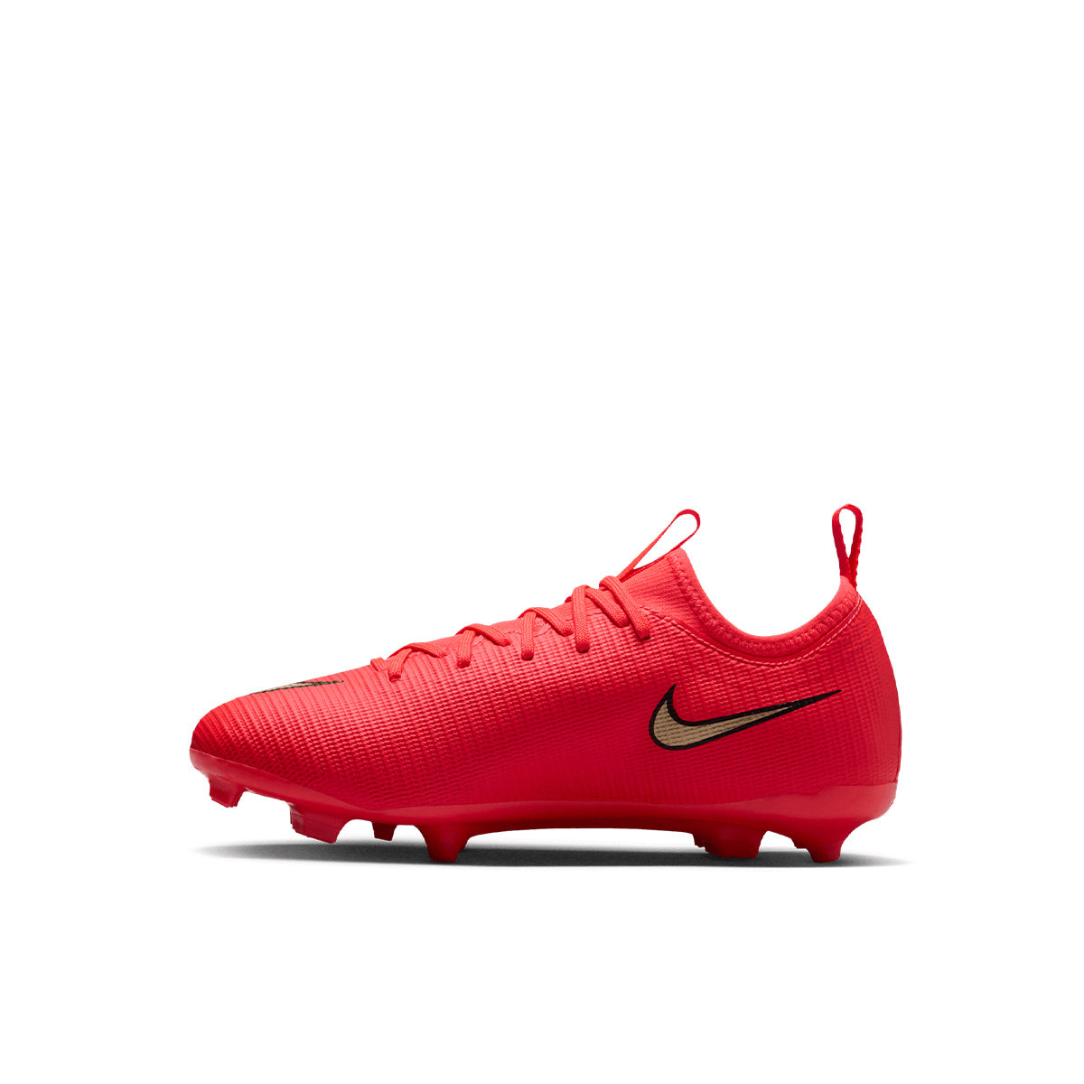 NIKE JR MERCURIAL VAPOR 17 ACADEMY FG/MG - BRIGHT CRIMSON/BLUR