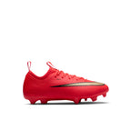 NIKE JR MERCURIAL VAPOR 17 ACADEMY FG/MG - BRIGHT CRIMSON/BLUR