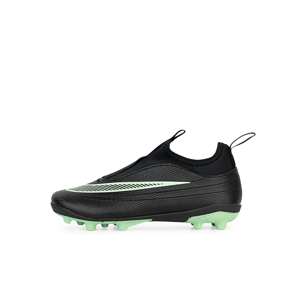 NIKE JR MERCURIAL VAPOR 17 CLUB MG PS - BLACK/ILLUSION GREEN/BLACK