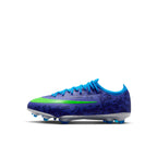 NIKE JR MERCURIAL VAPOR 17 PRO X LEGO FG - CONCORD/GREEN STRIKE/PHOTO BLUE