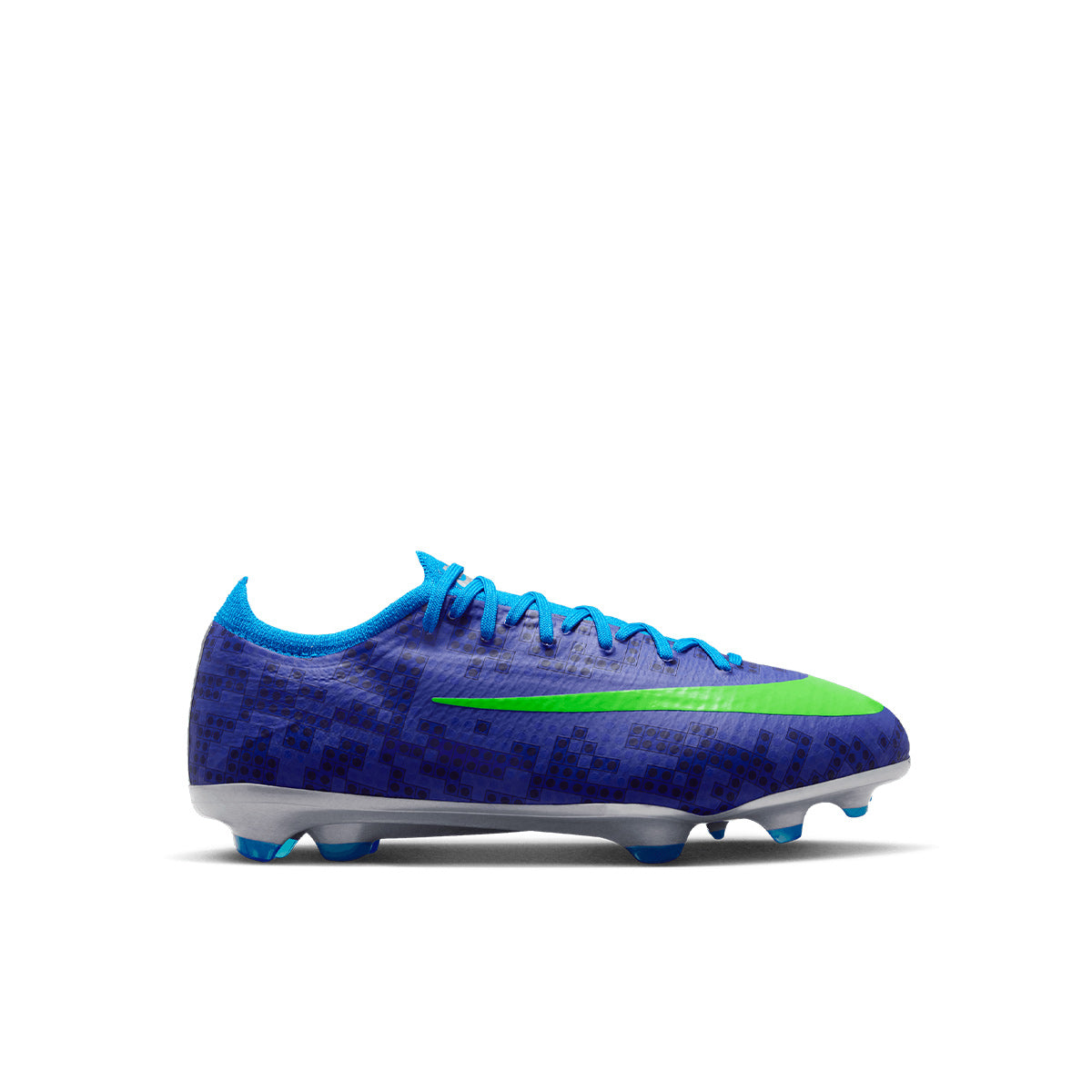 NIKE JR MERCURIAL VAPOR 17 PRO X LEGO FG - CONCORD/GREEN STRIKE/PHOTO BLUE