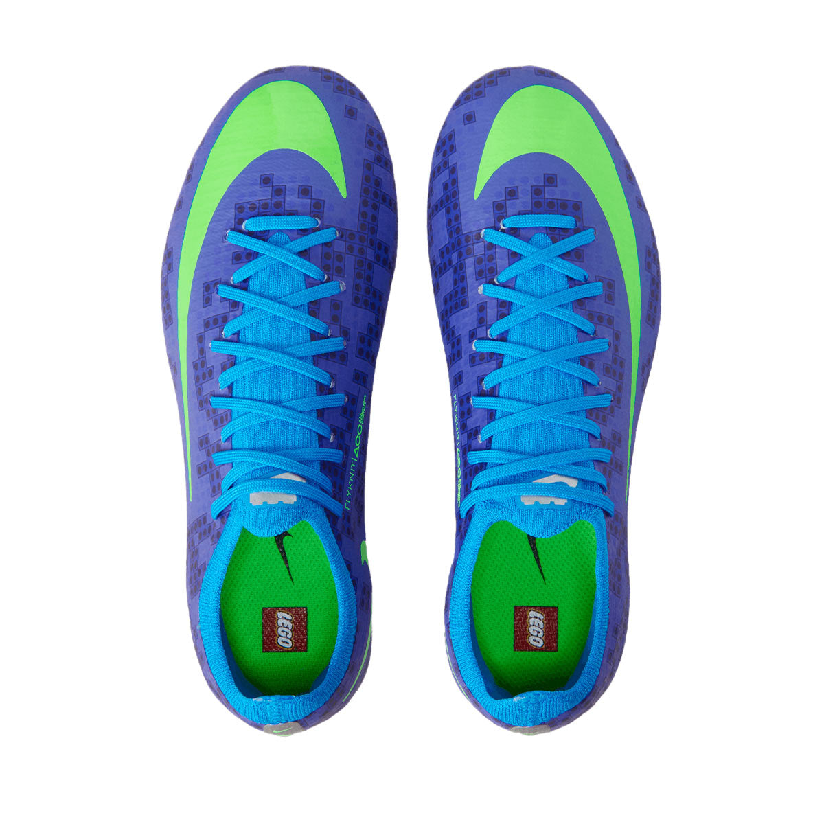 NIKE JR MERCURIAL VAPOR 17 PRO X LEGO FG - CONCORD/GREEN STRIKE/PHOTO BLUE