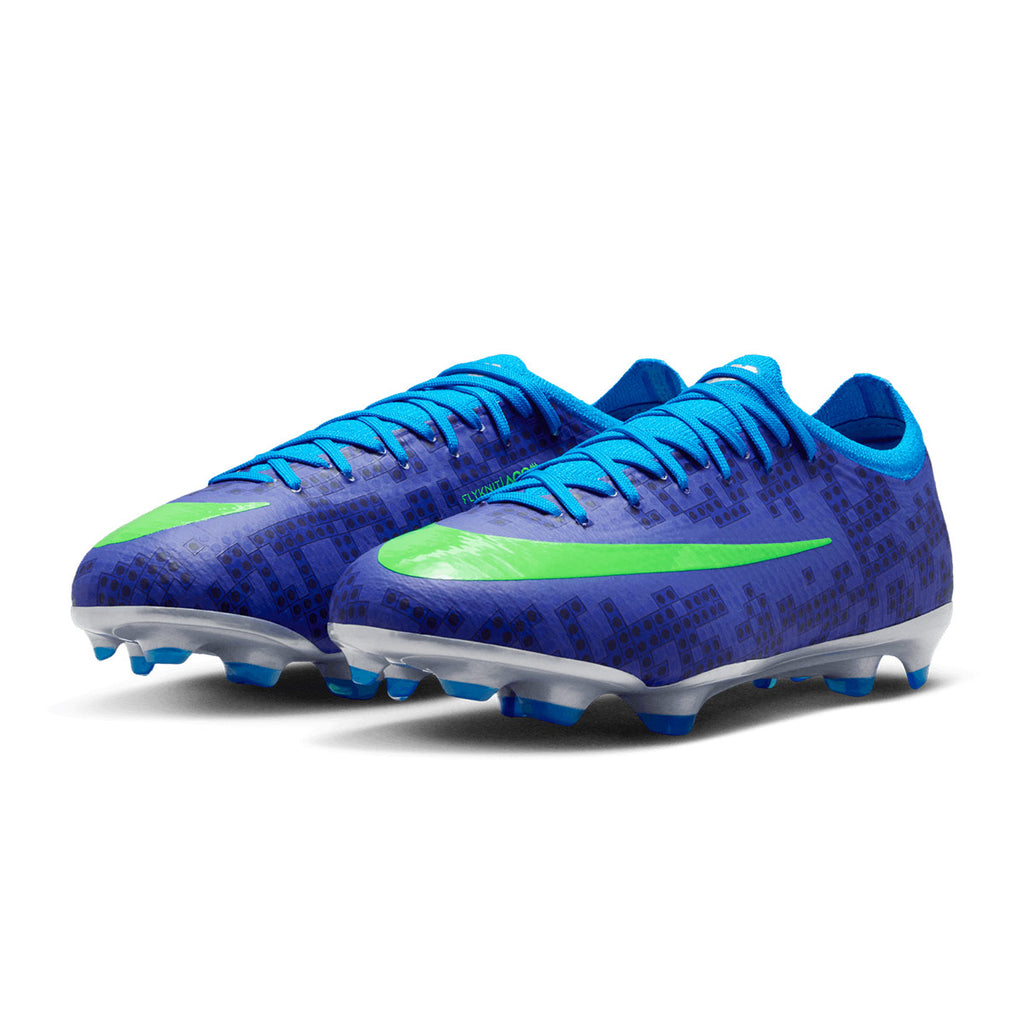 NIKE JR MERCURIAL VAPOR 17 PRO X LEGO FG - CONCORD/GREEN STRIKE/PHOTO BLUE