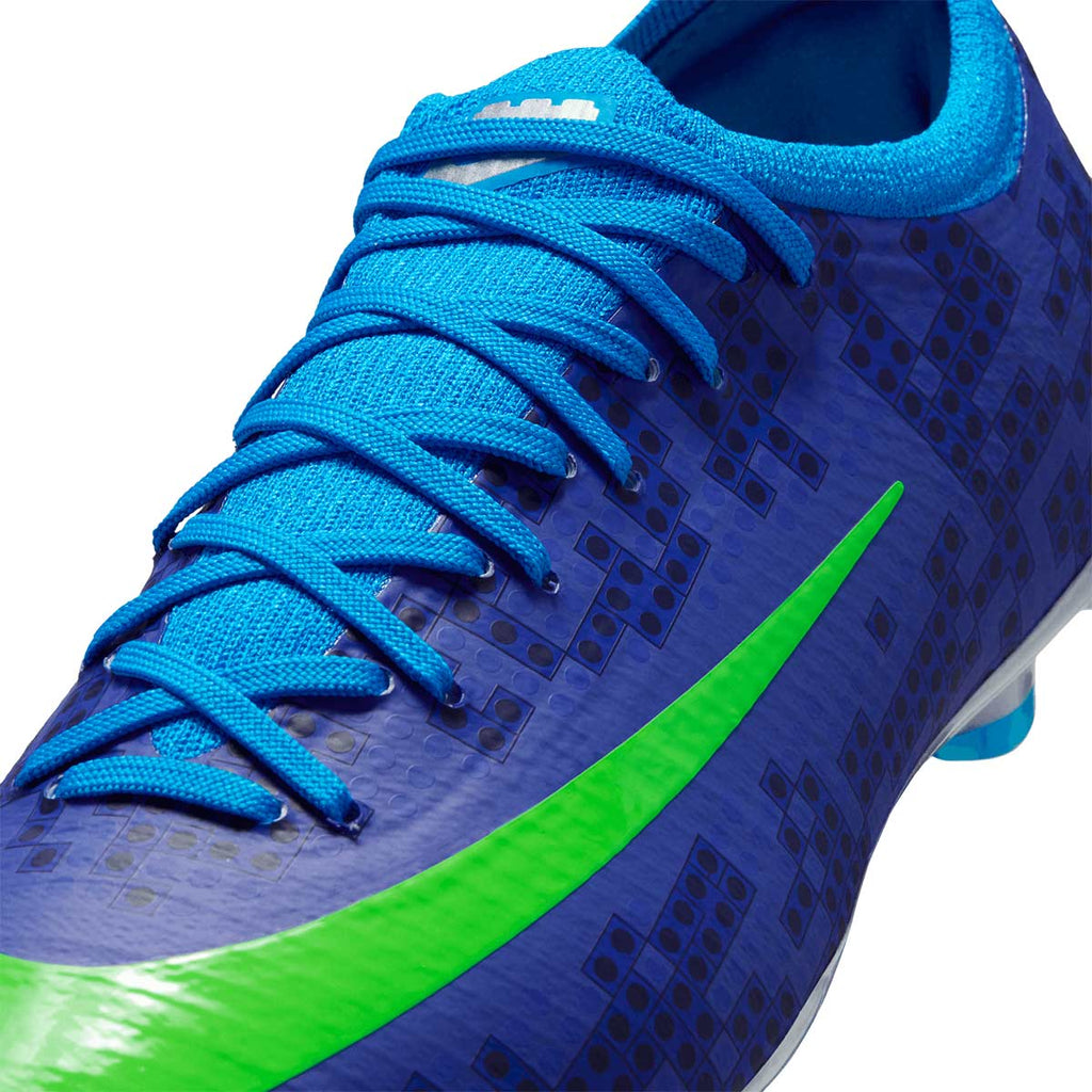 NIKE JR MERCURIAL VAPOR 17 PRO X LEGO FG - CONCORD/GREEN STRIKE/PHOTO BLUE
