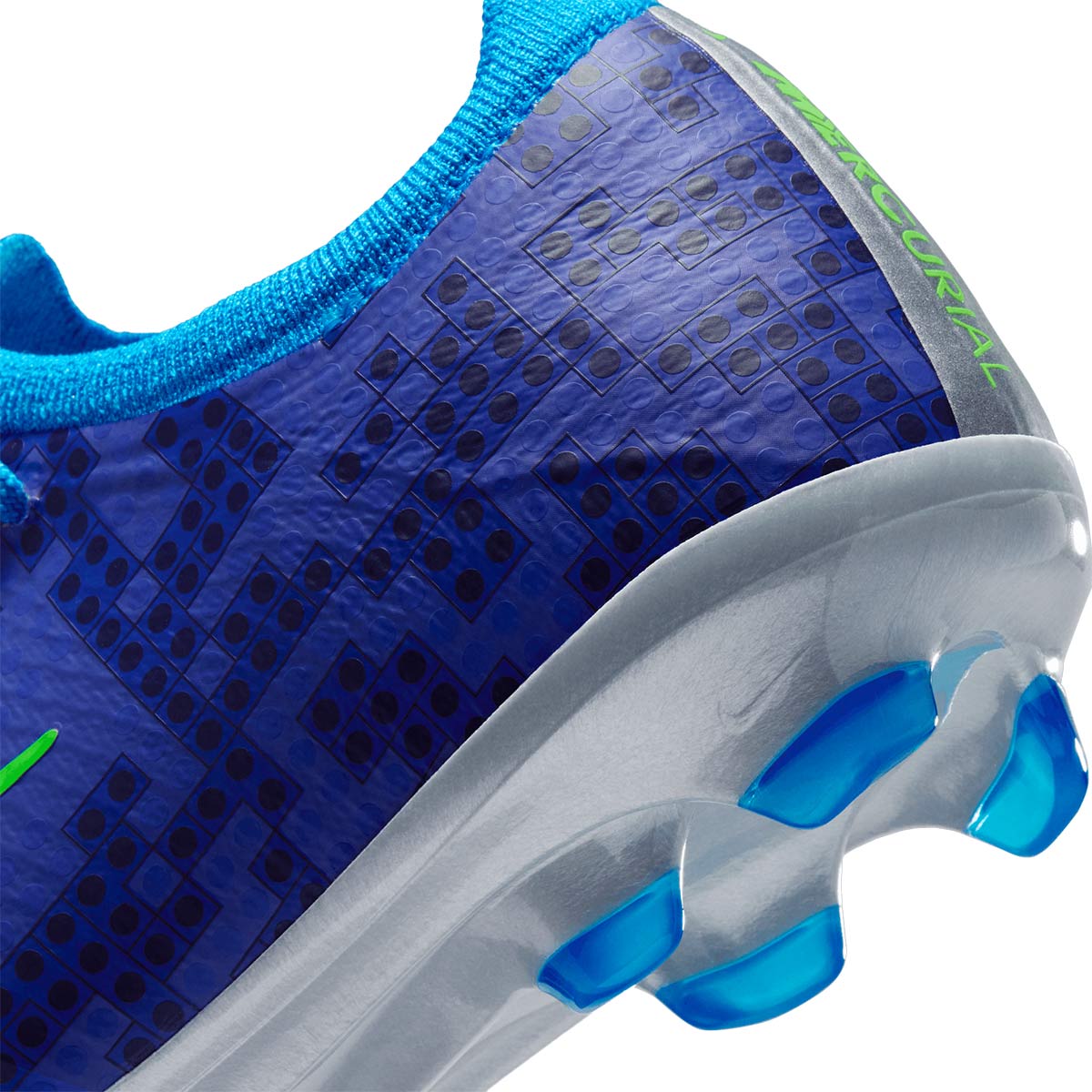 NIKE JR MERCURIAL VAPOR 17 PRO X LEGO FG - CONCORD/GREEN STRIKE/PHOTO BLUE