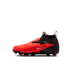 NIKE JR PHANTOM 6 HIGH ACADEMY FG/MG - BRIGHT CRIMSON/BLACK/BRIGHT CRIMSON