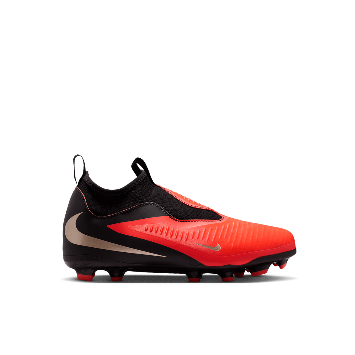 NIKE JR PHANTOM 6 HIGH ACADEMY FG/MG - BRIGHT CRIMSON/BLACK/BRIGHT CRIMSON
