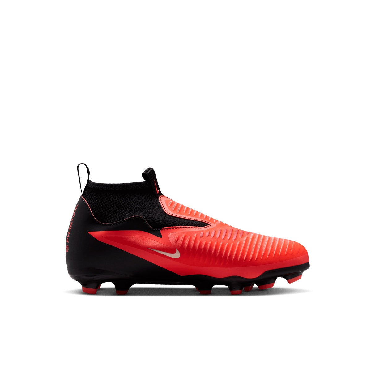 NIKE JR PHANTOM 6 HIGH ACADEMY FG/MG - BRIGHT CRIMSON/BLACK/BRIGHT CRIMSON