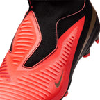 NIKE JR PHANTOM 6 HIGH ACADEMY FG/MG - BRIGHT CRIMSON/BLACK/BRIGHT CRIMSON