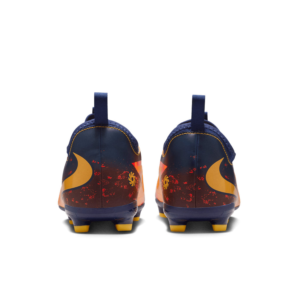 NIKE JR PHANTOM 6 LOW ACADEMY ERLING HAALAND FG/MG - LASER ORANGE/LEMON VENOM/BLUE VOID