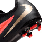NIKE JR PHANTOM 6 LOW ACADEMY FG/MG - BRIGHT CRIMSON/BLACK/BRIGHT CRIMSON