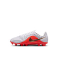 NIKE JR TIEMPO MAESTRO ACADEMY FG/MG - WHITE/BLUR/BRIGHT CRIMSON