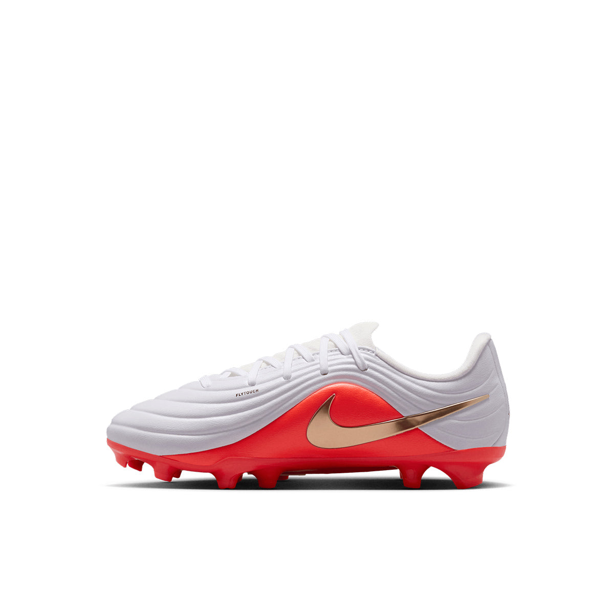 NIKE JR TIEMPO MAESTRO ACADEMY FG/MG - WHITE/BLUR/BRIGHT CRIMSON