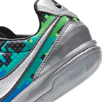 NIKE JR TIEMPO STREETGATO X LEGO IC - METALLIC SILVER/WHITE/GREEN STRIKE/BLACK