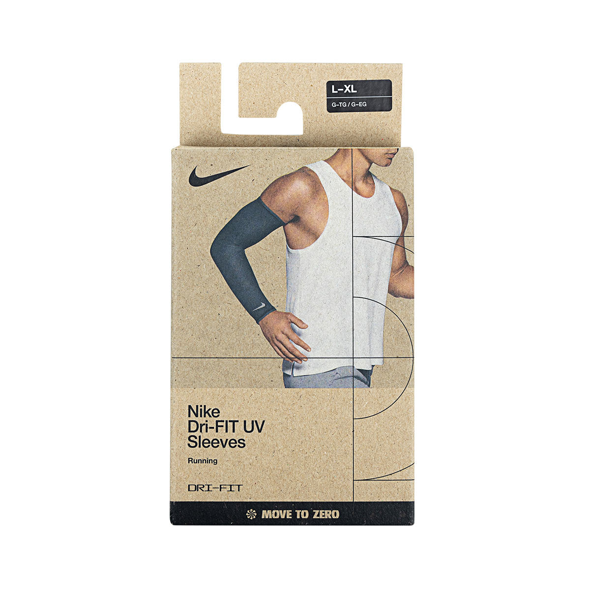 NIKE LIGHTWEIGHT SLEEVES 2.0 - BLACK/SILVER