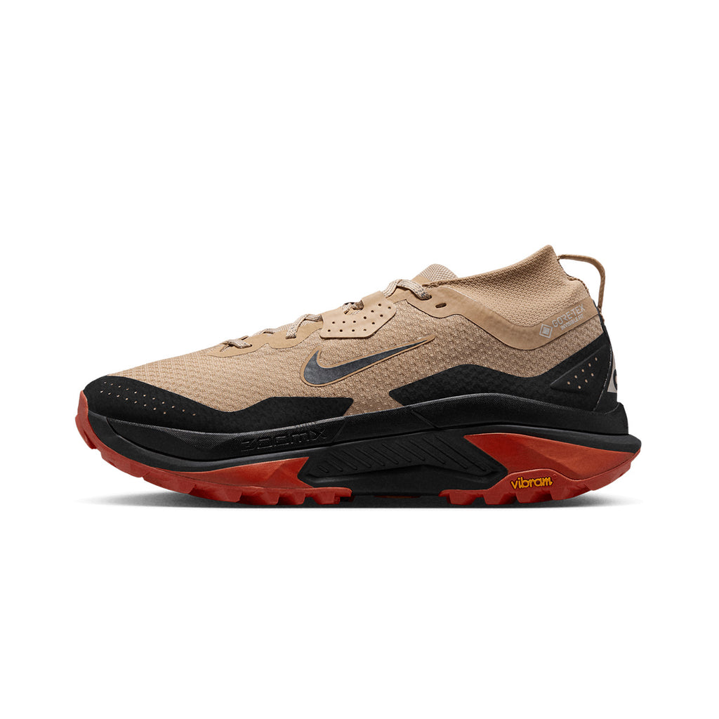NIKE MEN ACG ZEGAMA TRAIL GORE TEX - LINEN/PUREPLATINUM/BLACK/LTCRIMSON