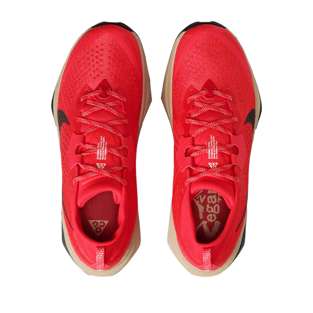 NIKE MEN ACG ZEGAMA TRAIL - LTCRIMSON/BLACK/LTOREWOODBRN/BLACK