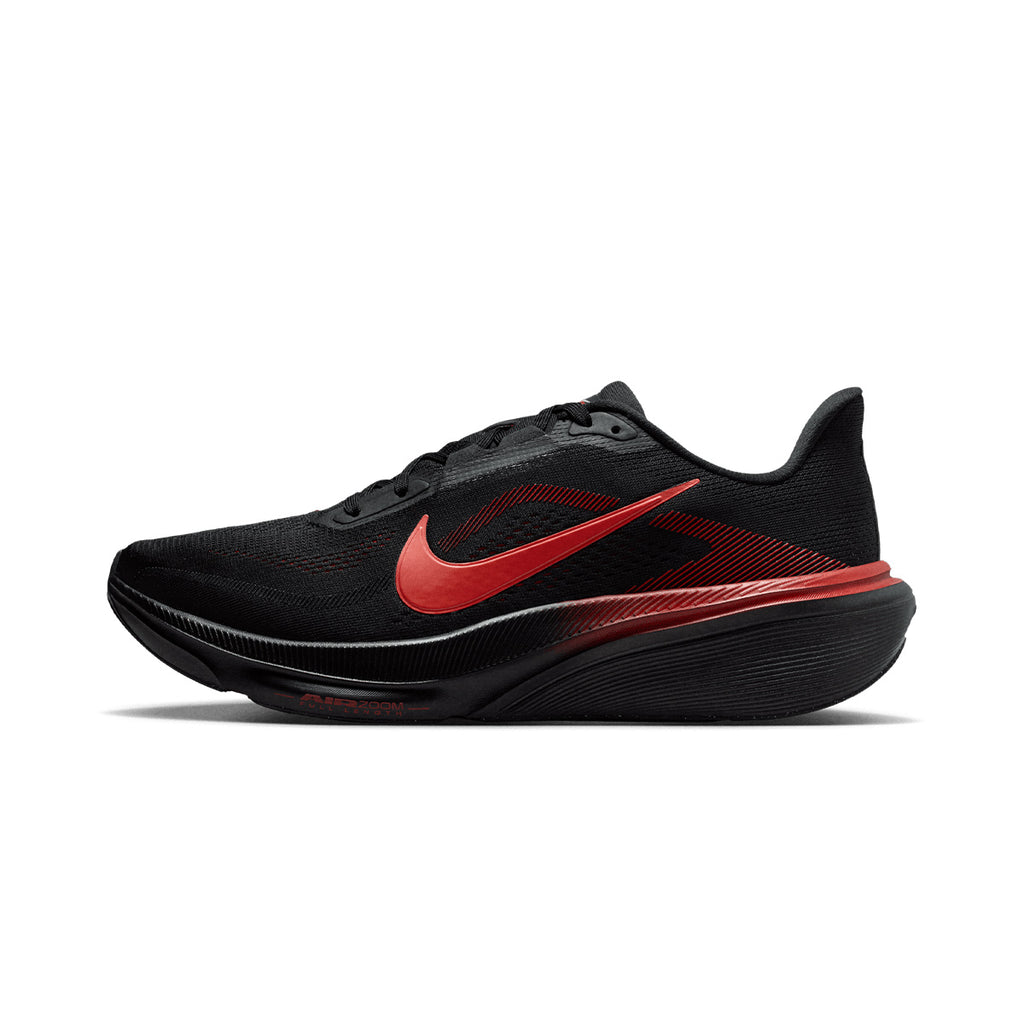 NIKE MEN AIR ZOOM PEGASUS 42 - BLACK/BRIGHTCRIMSON/UNIVERSITYRED