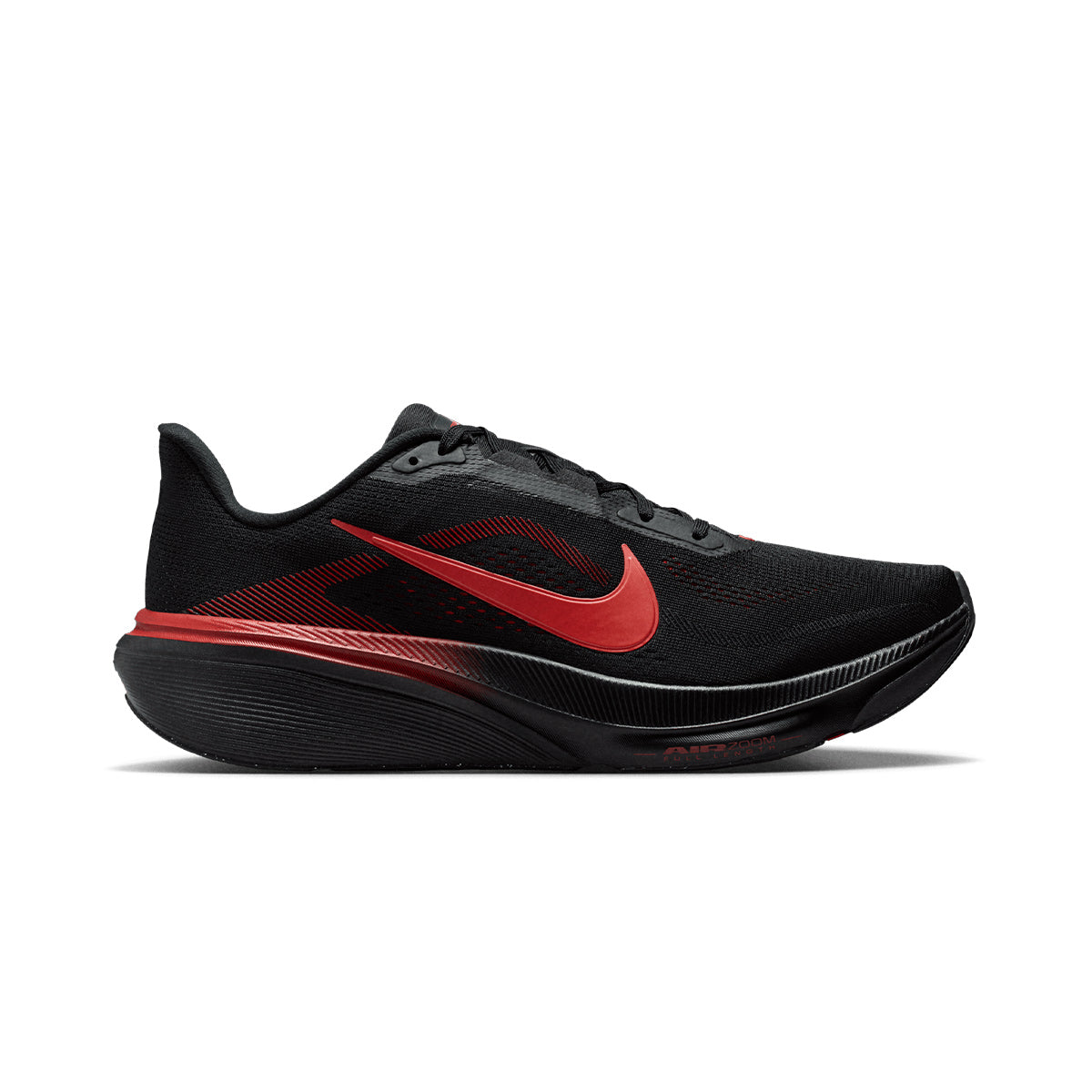 NIKE MEN AIR ZOOM PEGASUS 42 - BLACK/BRIGHTCRIMSON/UNIVERSITYRED