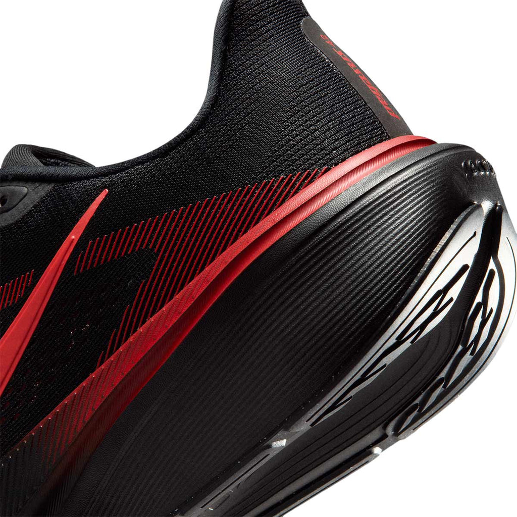 NIKE MEN AIR ZOOM PEGASUS 42 - BLACK/BRIGHTCRIMSON/UNIVERSITYRED