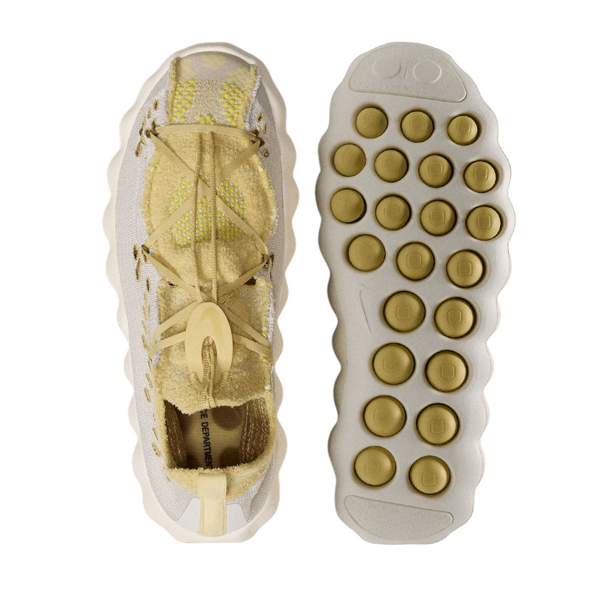 NIKE MEN MIND 002 FLYKNIT QS - LIGHTBONE/SATURNGOLD/INFINITEGOLD