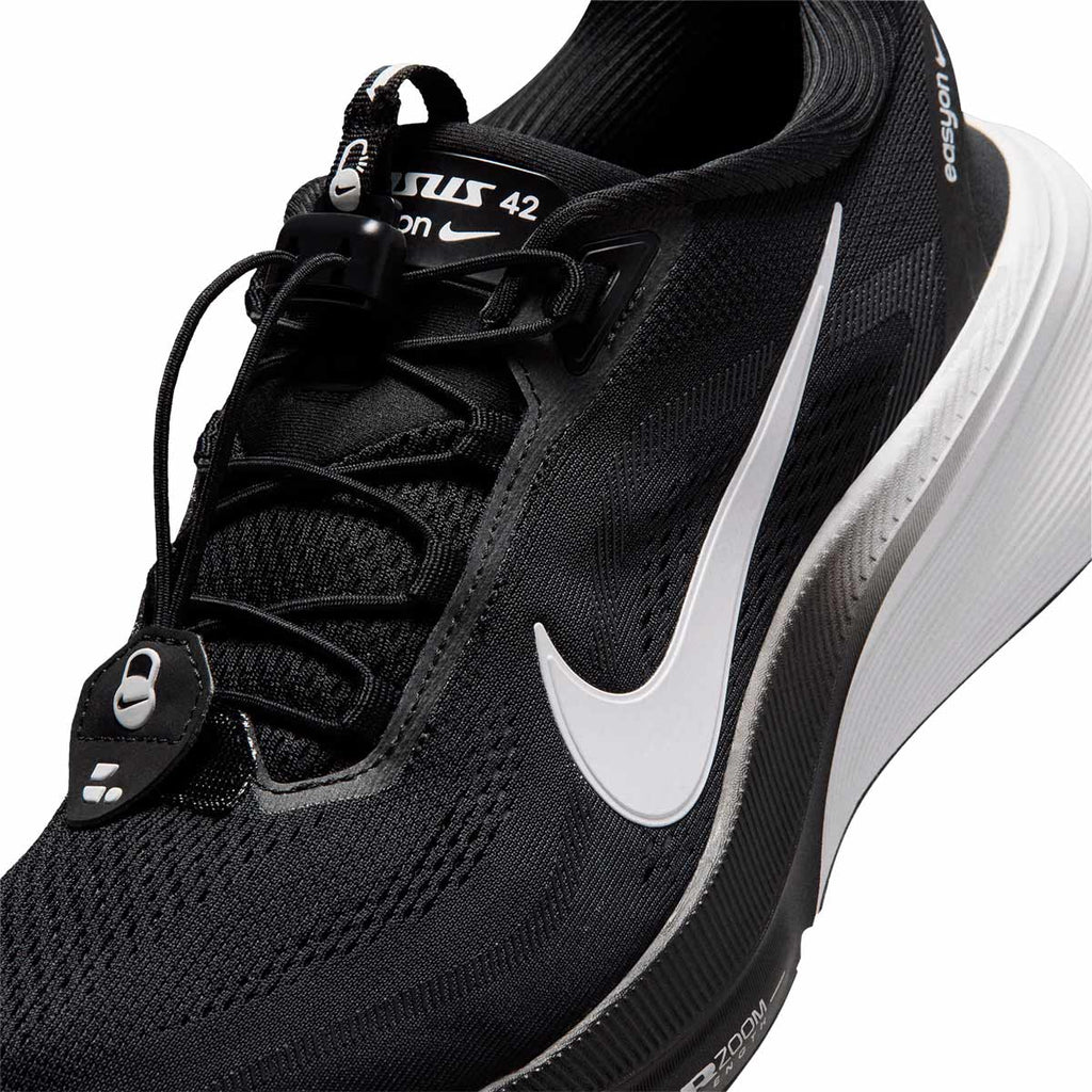 NIKE MEN PEGASUS 42 EASYON - BLACK/WHITE/DKSMOKEGREY