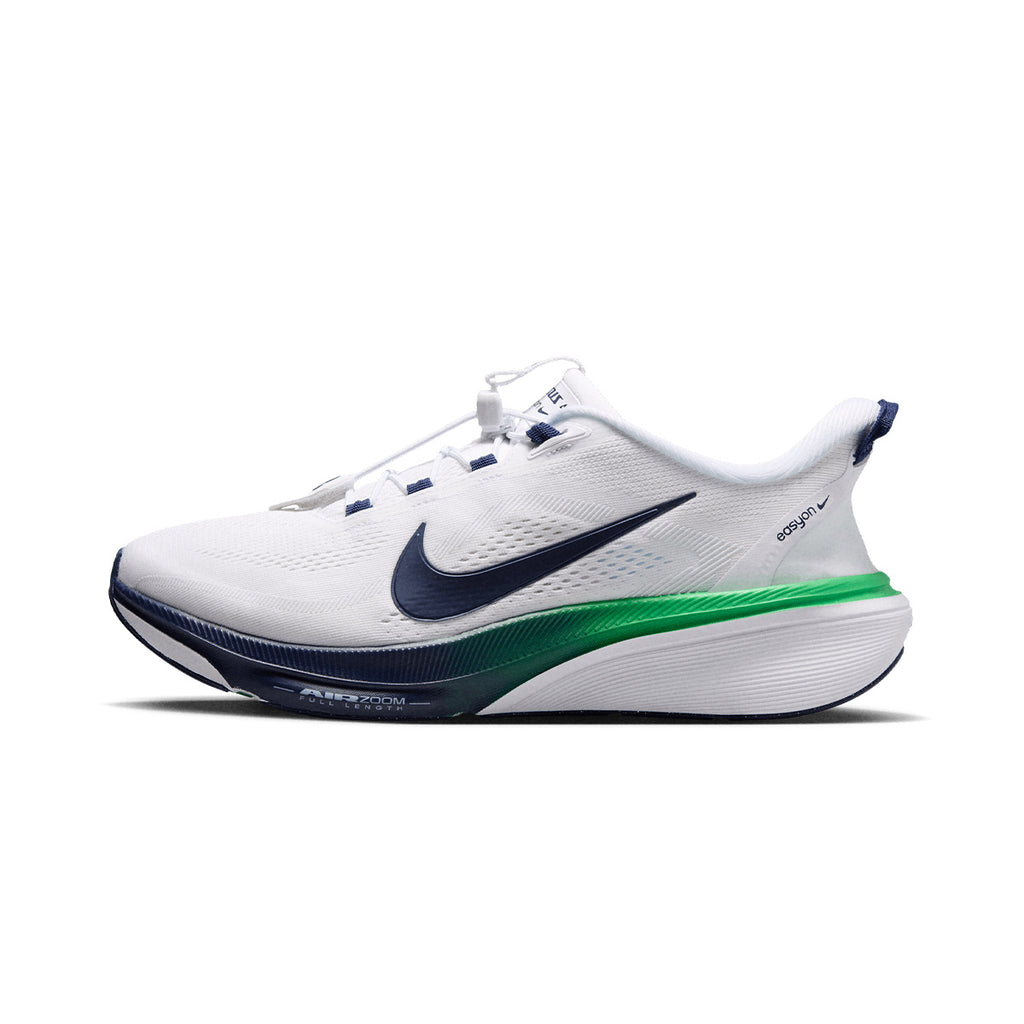 NIKE MEN PEGASUS 42 EASYON - WHITE/MIDNIGHTNAVY/GREENSPARK