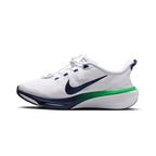 NIKE MEN PEGASUS 42 EASYON - WHITE/MIDNIGHTNAVY/GREENSPARK