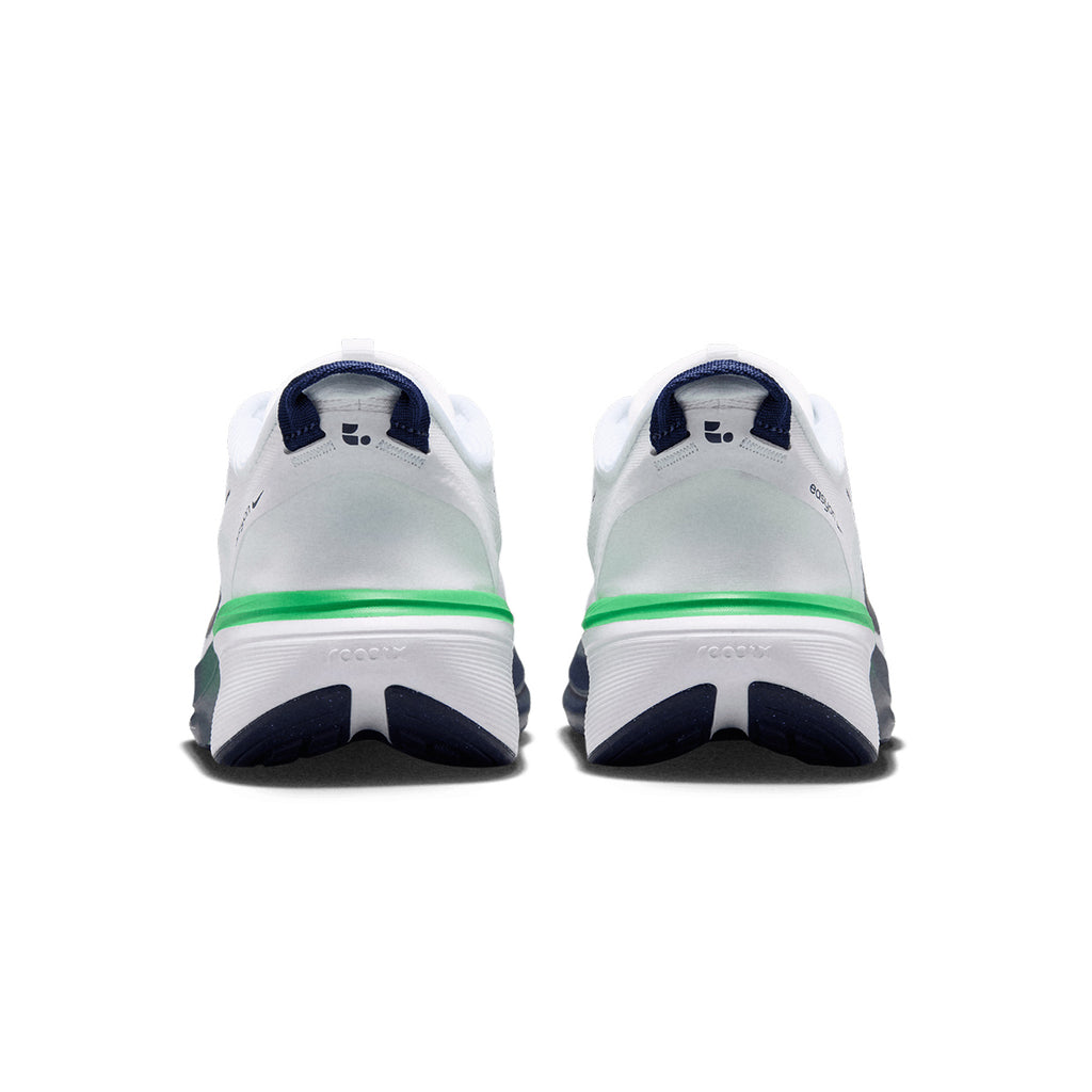 NIKE MEN PEGASUS 42 EASYON - WHITE/MIDNIGHTNAVY/GREENSPARK