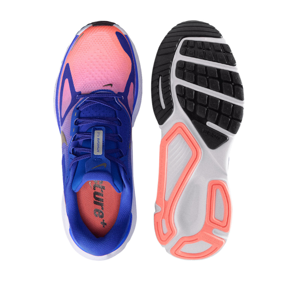 NIKE MEN STRUCTURE PLUS - RACERBLUE/BLACK/ATOMICPINK/WHITE
