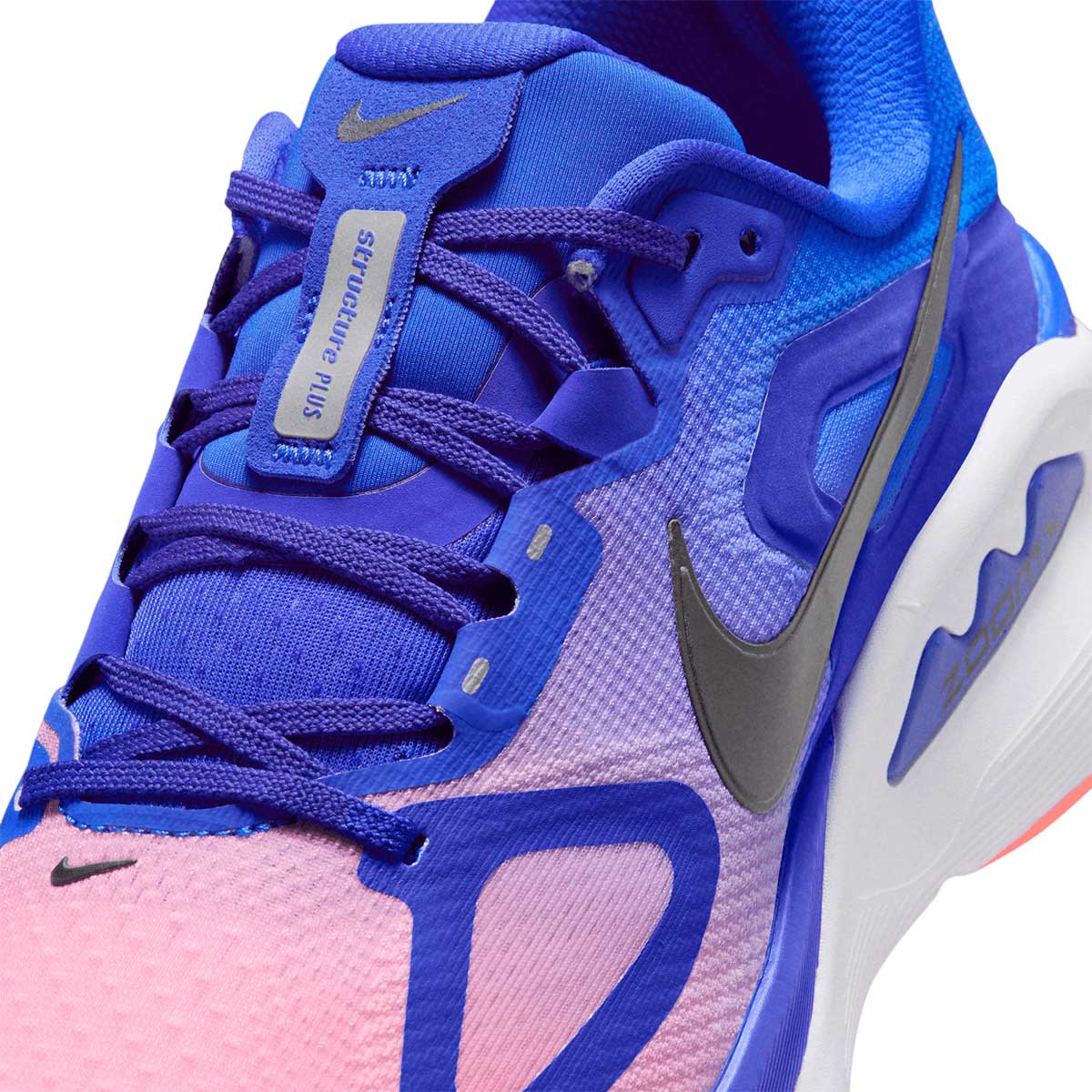 NIKE MEN STRUCTURE PLUS - RACERBLUE/BLACK/ATOMICPINK/WHITE