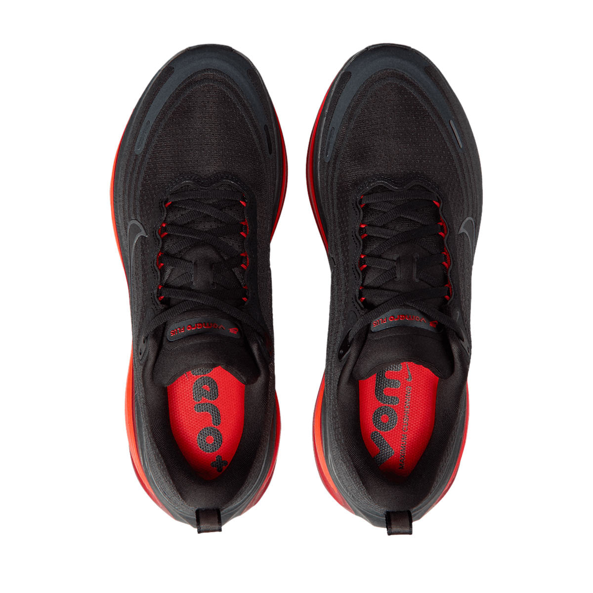 NIKE MEN VOMERO PLUS - ANTHRACITE/BLACK/BRIGHTCRIMSON