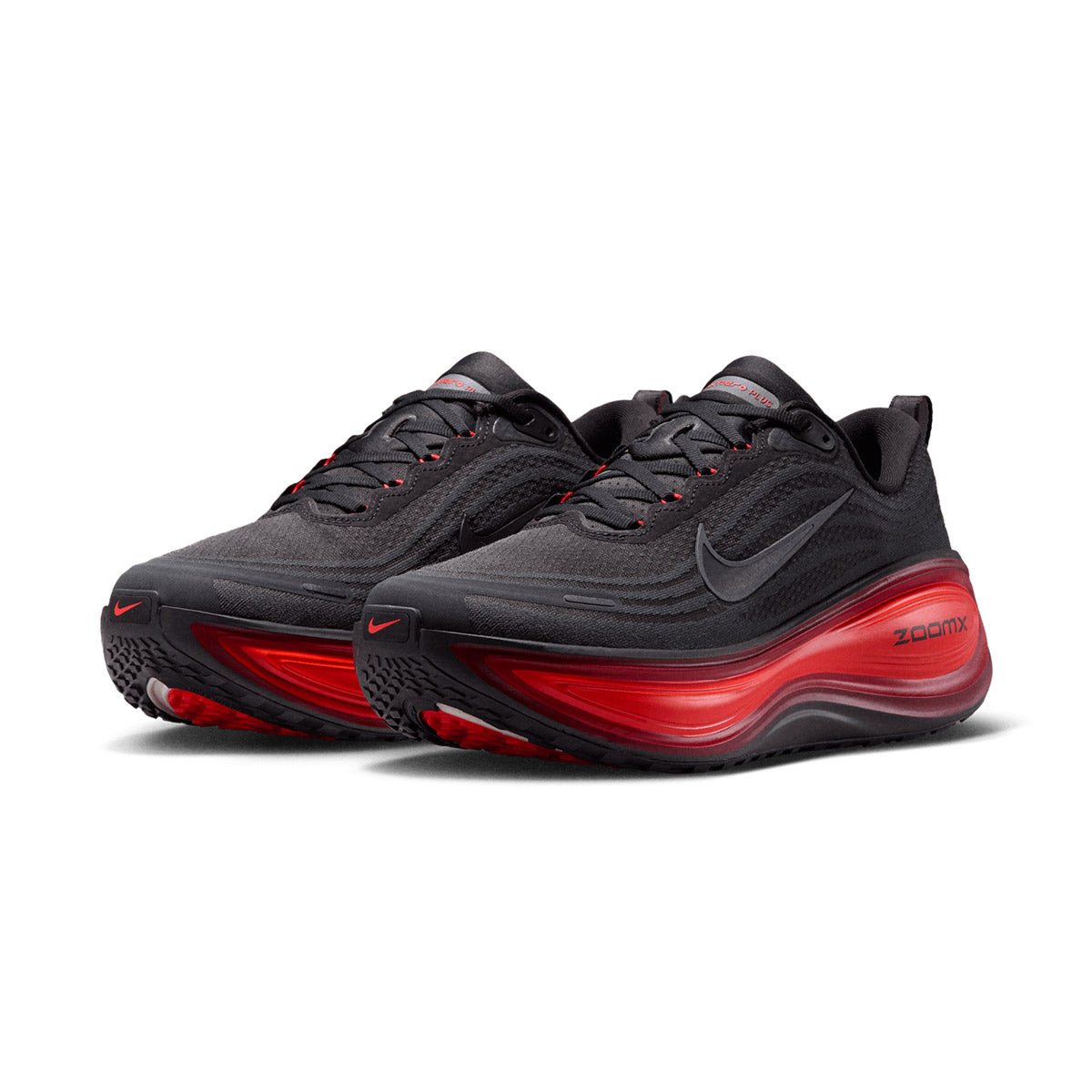 NIKE MEN VOMERO PLUS - ANTHRACITE/BLACK/BRIGHTCRIMSON