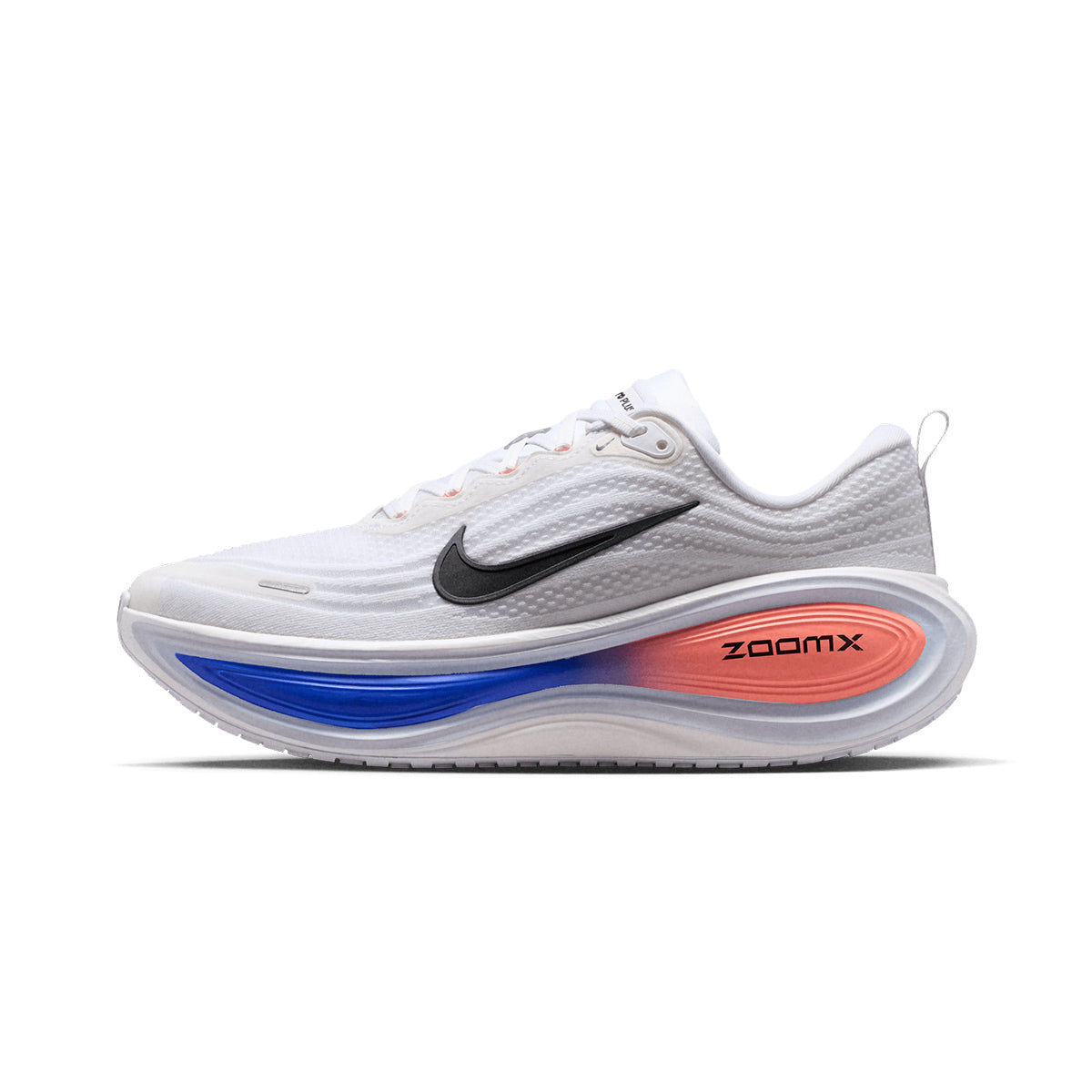 NIKE MEN VOMERO PLUS - WHITE/BLACK/ATOMICPINK/RACERBLUE
